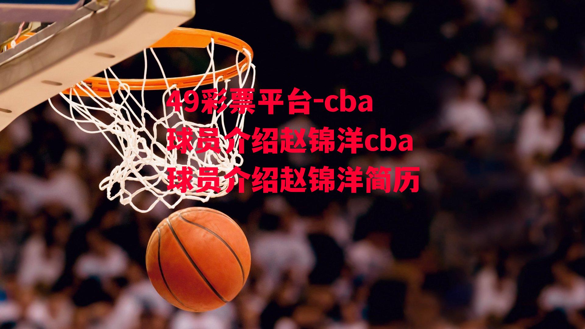 49彩票平台-cba球员介绍赵锦洋cba球员介绍赵锦洋简历